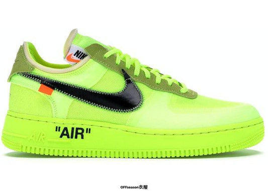 Nike Air Force 1 Low Off-White Volt-OFFseason