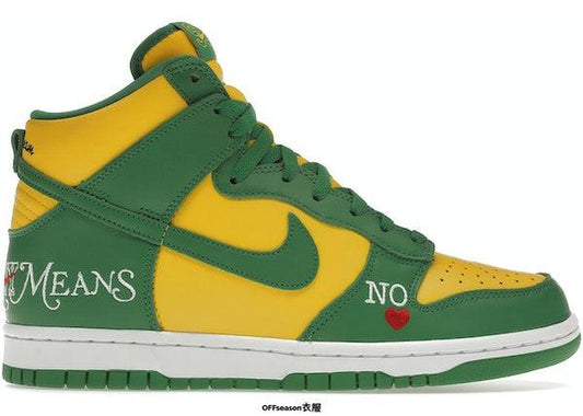 Nike SB Dunk High Supreme By Any Means Brazil-OFFseason